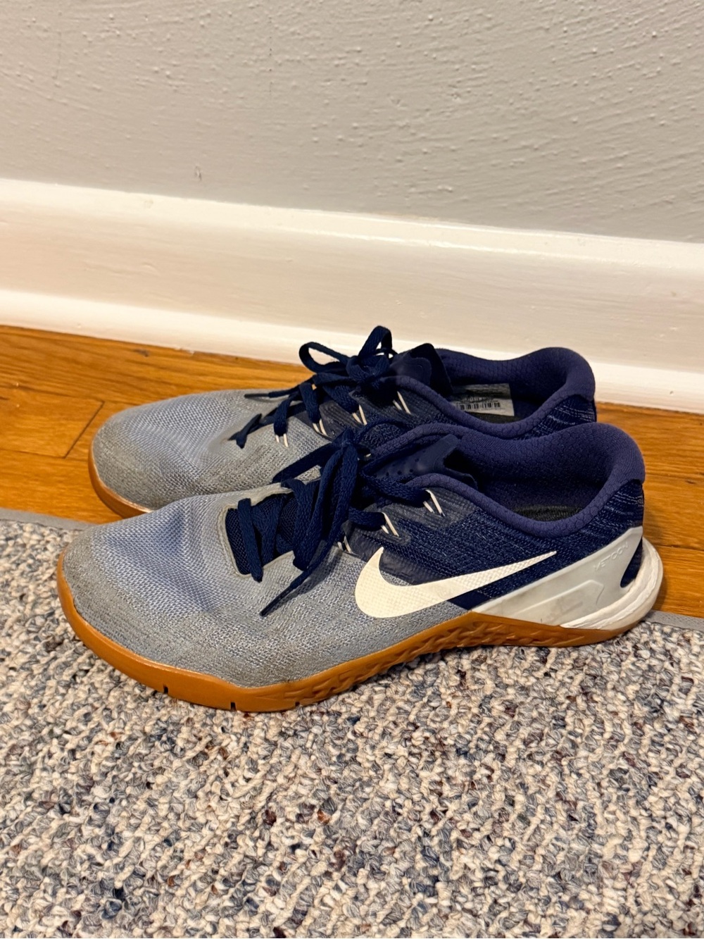 Nike Metcon 3 Training Shoes - Navy & Gray
